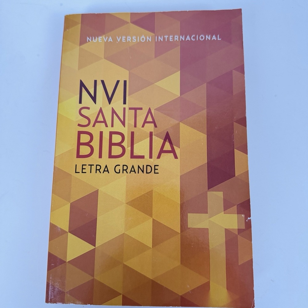 NVI Santa Biblia, Revisión 2015, Edición económica, Letra Grande, Holy Bible